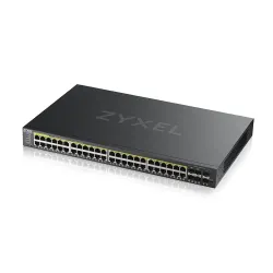 Zyxel GS2220-50HP-EU0101F switch Gestionado L2 Gigabit Ethernet (10 100 1000) Energía sobre Ethernet (PoE) Negro