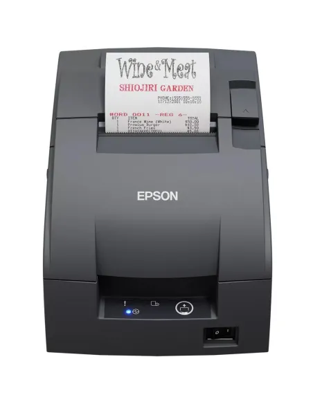 Impresora ticket epson tm - u220iid rs232 negra