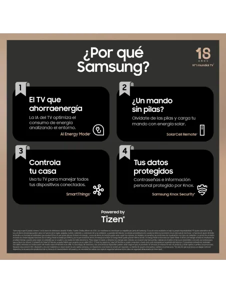 Samsung TV S85D OLED 55” 4K Smart TV con IA 2024