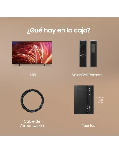 Samsung TV S85D OLED 55” 4K Smart TV con IA 2024