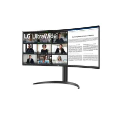 LG UW 34WR55QC-B.AEU pantalla para PC 86,4 cm (34") 3440 x 1440 Pixeles 2K Ultra HD LED Negro