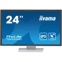 iiyama ProLite pantalla para PC 60,5 cm (23.8") 1920 x 1080 Pixeles Full HD LCD Pantalla táctil Multi-usuario Blanco