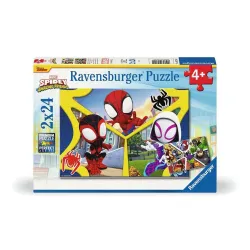 Puzzle ravensburger spidey 2x24