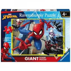 Puzzle ravensburger spiderman 3x49 60 piezas