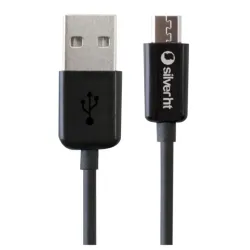 SilverHT Cable USB Charge&Sync - MiniUSB - BASIC - 1,5m negro