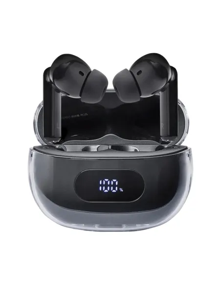 Auriculares bluetooth intenso buds plus tws anc+enc negro