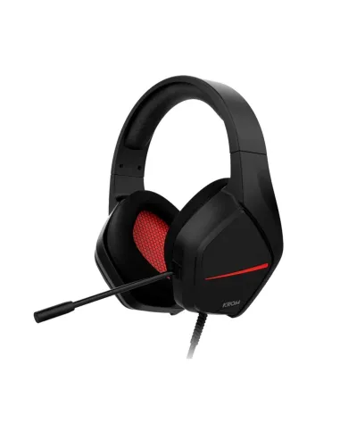 Auriculares gaming krom kopa move jack 3.5mm negro - rojo