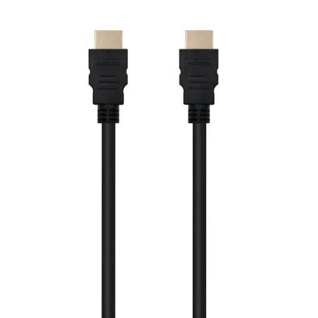 Nanocable Cable HDMI V2.0 4K@60Hz 18Gbps A M-A M, 1 m, Negro