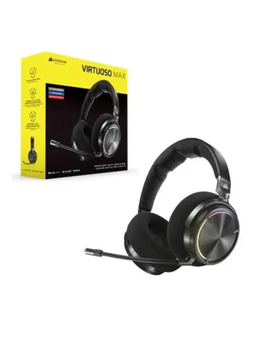 AURICULARES CORSAIR VIRTUOSO MAX WIRELESS NEGRO CA-9011372-WW