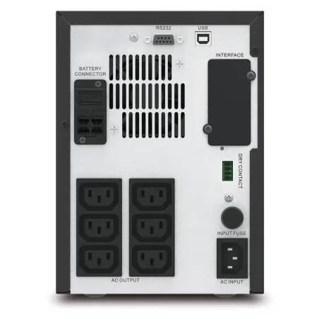 APC Easy UPS SMV sistema de alimentación ininterrumpida (UPS) Línea interactiva 0,75 kVA 525 W 6 salidas AC