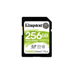 Kingston Technology Canvas Select Plus 256 GB SDXC UHS-I Clase 10