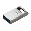 Kingston Technology DataTraveler Micro unidad flash USB 128 GB USB tipo A 3.2 Gen 1 (3.1 Gen 1) Plata