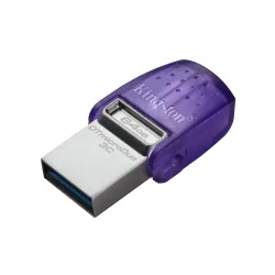 Kingston Technology DataTraveler microDuo 3C unidad flash USB 64 GB USB Type-A   USB Type-C 3.2 Gen 1 (3.1 Gen 1) Púrpura,
