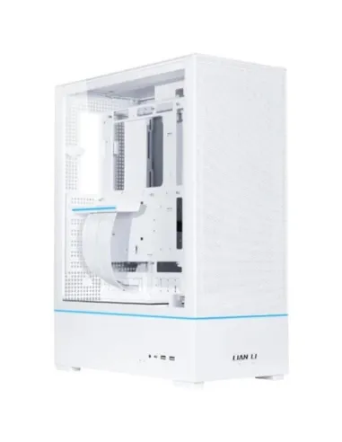 Caja ordenador gaming lian li lancool sup01 atx cristal templado blanco