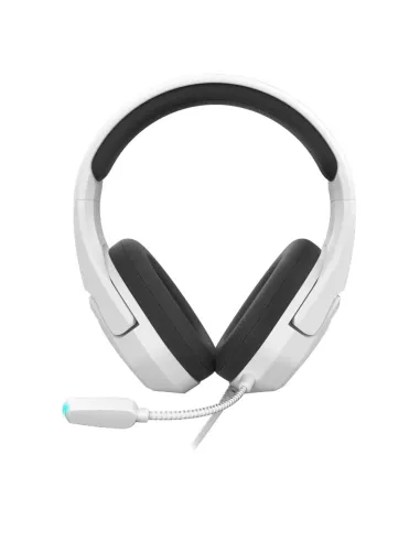 Auriculares gaming krom kopa usb blanco