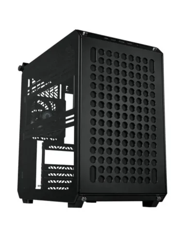 Caja ordenador gaming coolermaster qube 500 flatpack atx cristal templado negro