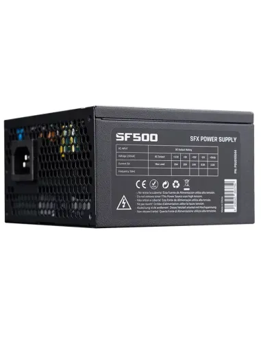 Hiditec SF500 unidad de fuente de alimentación 500 W 20+4 pin ATX SFX Negro