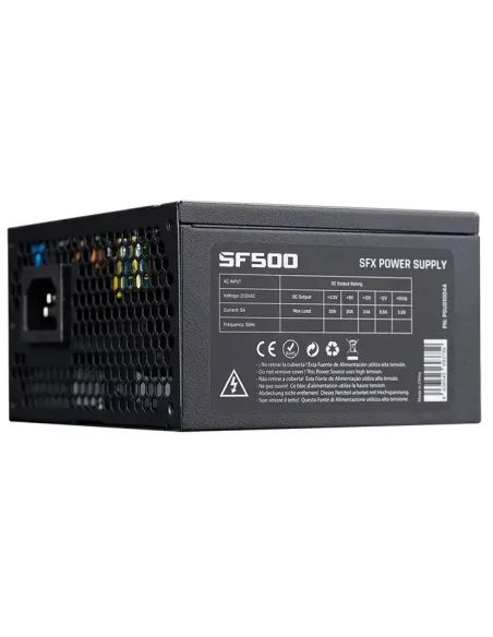Hiditec SF500 unidad de fuente de alimentación 500 W 20+4 pin ATX SFX Negro
