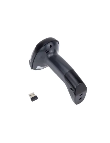 Equip 351023 lector de código de barras Lector de códigos de barras portátil 1D LED Negro