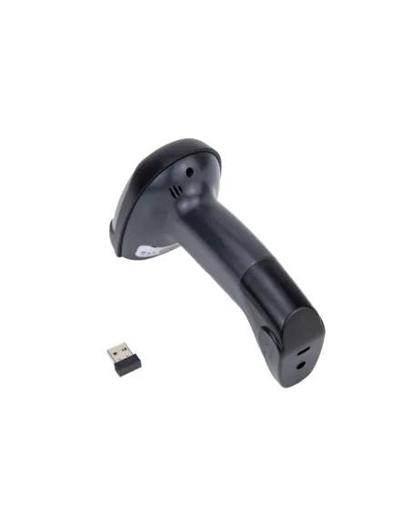 Equip 351023 lector de código de barras Lector de códigos de barras portátil 1D LED Negro