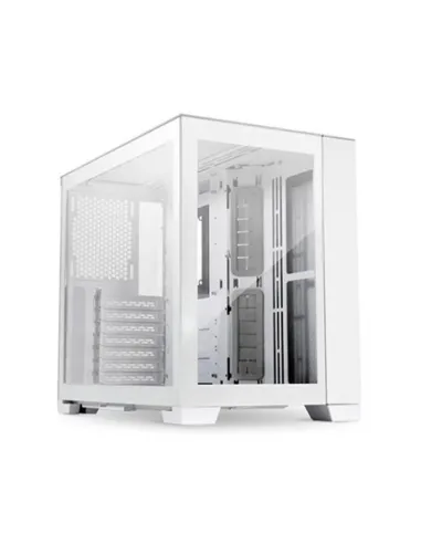 Caja ordenador gaming lian li pc - o11 dynamic mini atx cristal templado blanco