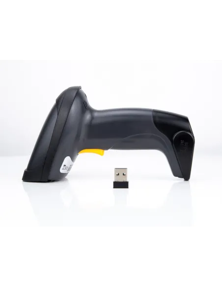 Equip 351023 lector de código de barras Lector de códigos de barras portátil 1D LED Negro