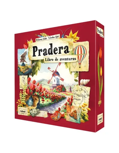 Juego de mesa pradera: libro de aventuras