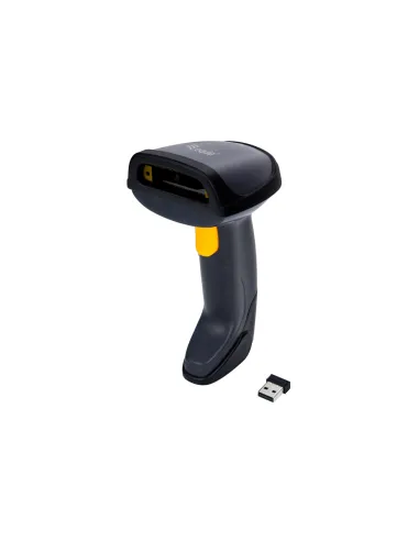 Equip 351023 lector de código de barras Lector de códigos de barras portátil 1D LED Negro