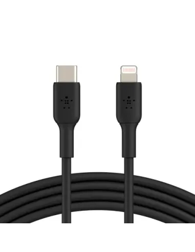 Belkin CAA003BT1MBK cable de conector Lightning 1 m Negro