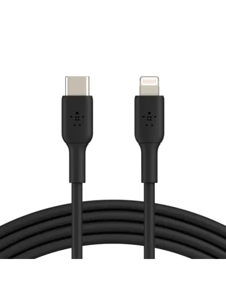 Belkin CAA003BT1MBK cable de conector Lightning 1 m Negro