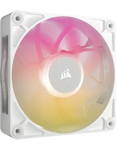 VENTILADOR CAJA CORSAIR RX RGB MAX Series, iCUE LINK RX120 RGB MAX White, 120mm RGB Fan, Single Fan CO-9051037-WW