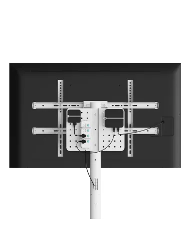 Ewent EW1550 soporte para TV 2,18 m (86") Blanco