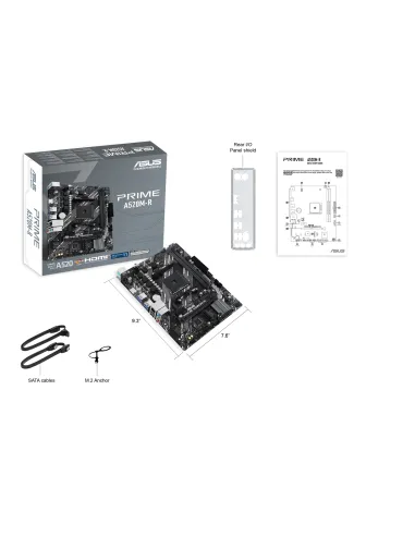 ASUS PRIME A520M-R AMD A520 Zócalo AM4 micro ATX
