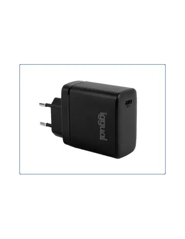 iggual IGG318430 cargador de dispositivo móvil Teléfono móvil, Batería portátil, Smartphone, Reloj inteligente, Tableta Negro