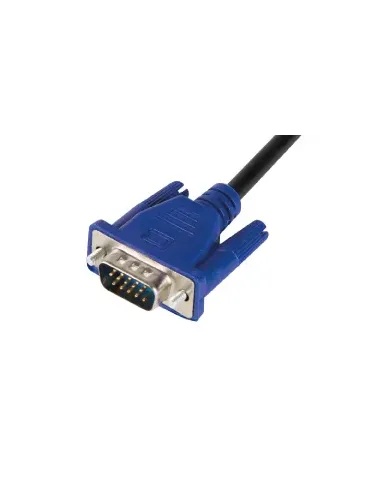iggual IGG318577 cable VGA 2 m VGA (D-Sub) Negro, Azul