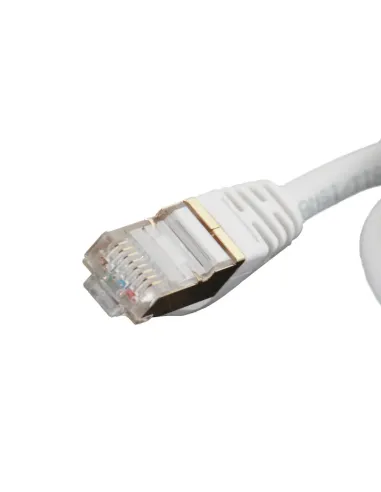 iggual IGG318669 cable de red Blanco 1 m Cat7 S FTP (S-STP)