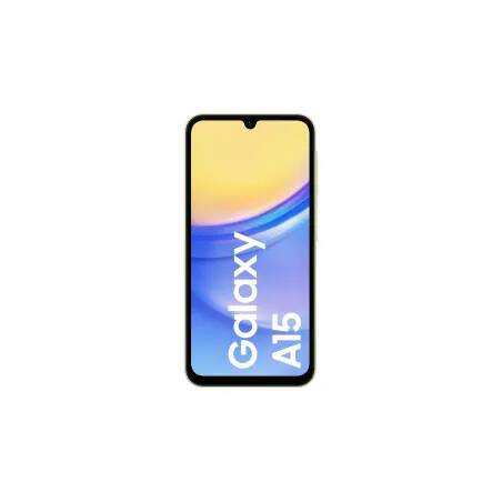 Samsung Galaxy SM-A155F 16,5 cm (6.5") Ranura híbrida Dual SIM Android 14 4G USB Tipo C 4 GB 128 GB 5000 mAh Amarillo