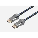 Deep Gaming DG-CAB-HDMI-21 cable HDMI 2 m HDMI tipo A (Estándar) Negro, Gris