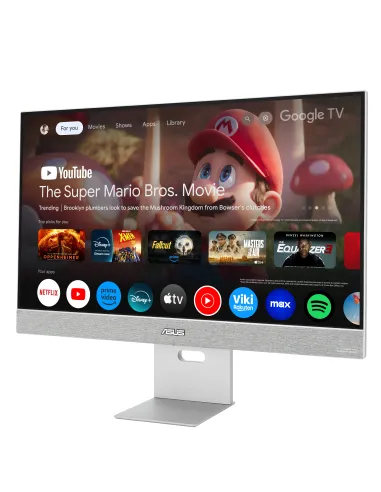 ASUS ZenScreen Smart Monitor MS27UC pantalla para PC 68,6 cm (27") 3840 x 2160 Pixeles 4K Ultra HD LCD Gris