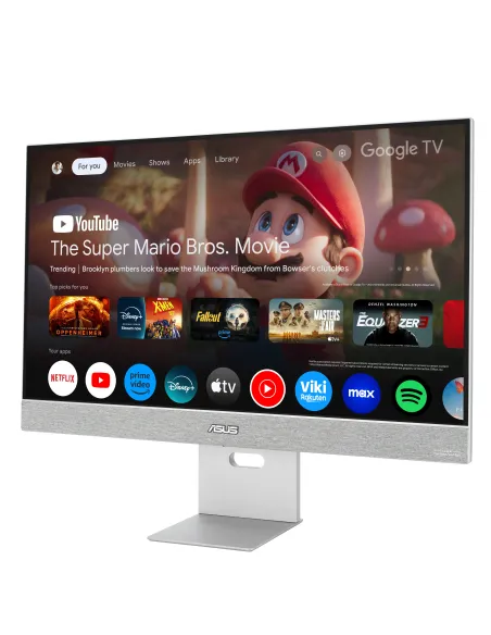 ASUS ZenScreen Smart Monitor MS27UC pantalla para PC 68,6 cm (27") 3840 x 2160 Pixeles 4K Ultra HD LCD Gris