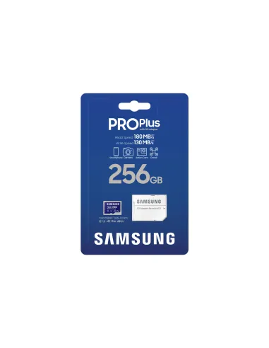 Samsung PRO Plus MB-MD256SA EU memoria flash 256 GB MicroSD UHS-I Clase 3