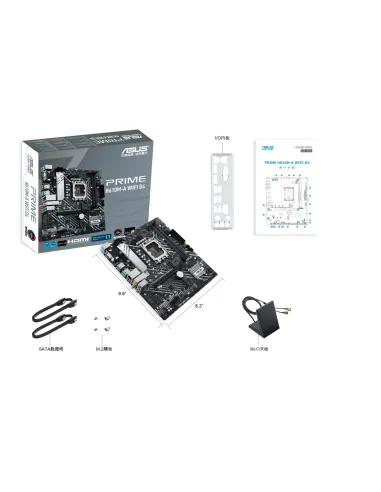 ASUS PRIME H610M-A WIFI D4 Intel H610 LGA 1700 micro ATX