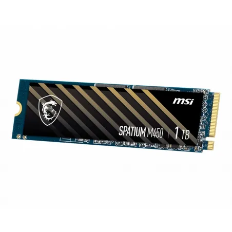MSI SPATIUM M450 PCIe 4.0 NVMe M.2 1 TB PCI Express 4.0 3D NAND