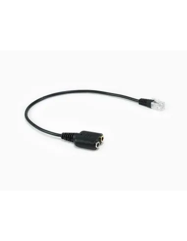 Equip 147944 cable de audio 0,25 m RJ-9 2 x 3.5mm Negro