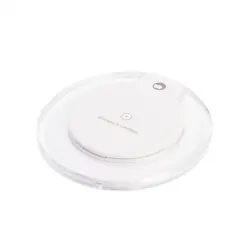 SilverHT Compatible wireless charger QI Cargador inalámbrico Blanco