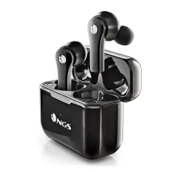 NGS ARTICA BLOOM Auriculares Inalámbrico Dentro de oído Llamadas Música USB Tipo C Bluetooth Negro