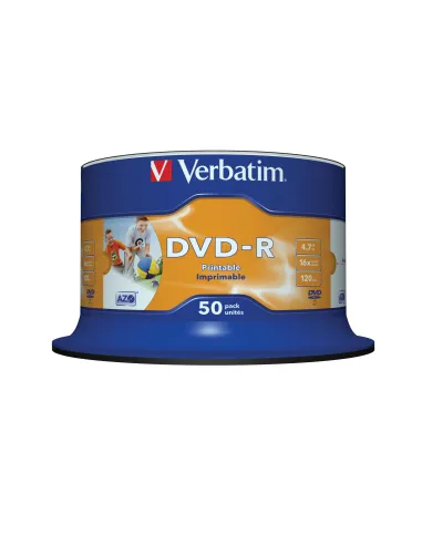 Verbatim 43533 DVD en blanco 4,7 GB DVD-R 50 pieza(s)