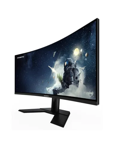 GIGABYTE G34WQCP Monitor Gaming Curvo UWQHD de 34" - 3440 x 1440, 1500R, 180Hz, 1ms, 350 cd m², AMD FreeSync Premium,