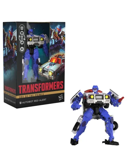 Figura hasbro transformers age of the primes autobot red alert