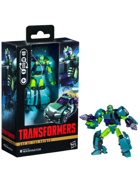 Figura hasbro transformers age of the primes fugitive waspinator